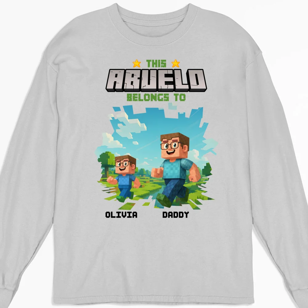 Dad We Belong To You - Personalized Custom Shirt - Image 11