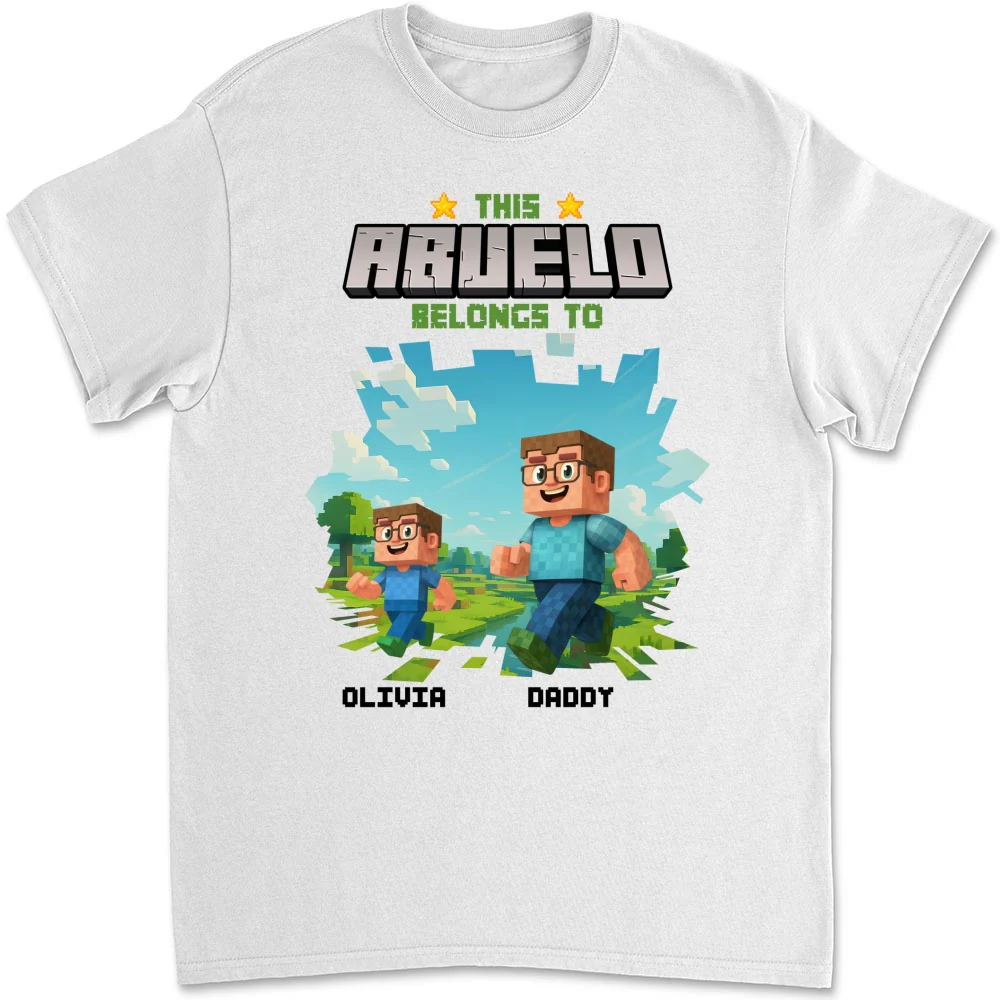 Dad We Belong To You - Personalized Custom Shirt - Image 6