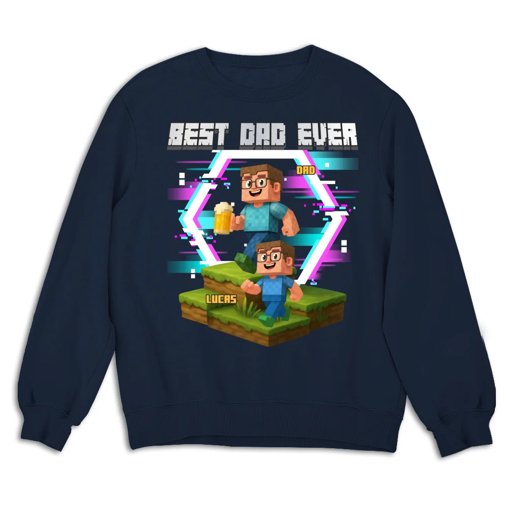 Daddy And Kids - Personalized Custom Shirt - Image 14
