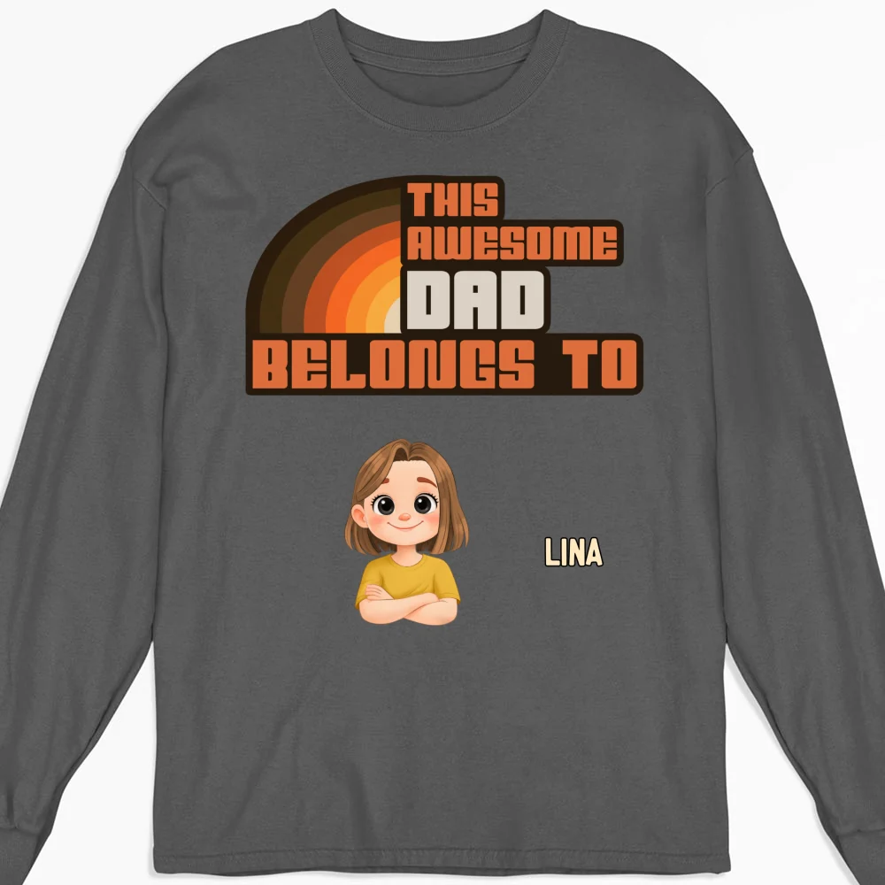 Daddy And The Kids - Personalized Custom Shirt - Image 11