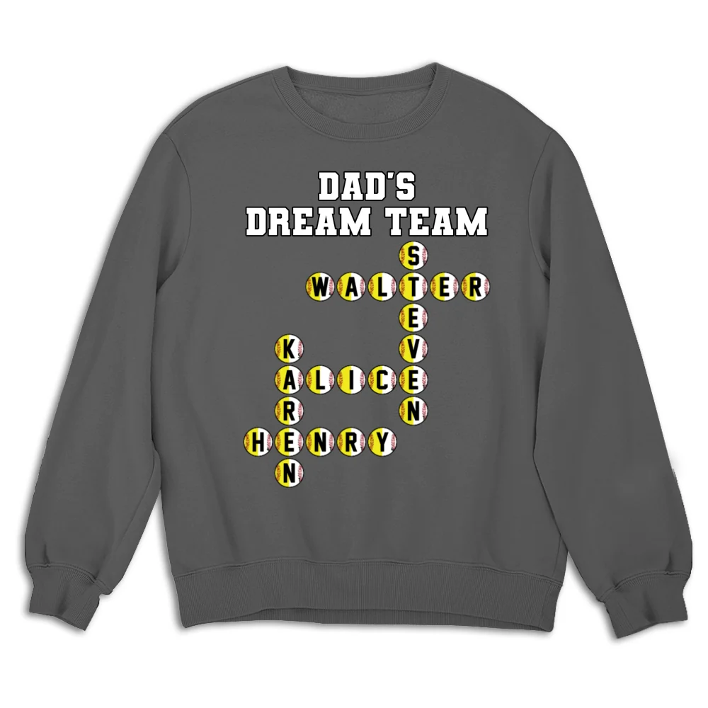Daddy Dream Team - Personalized Custom Shirt - Image 14