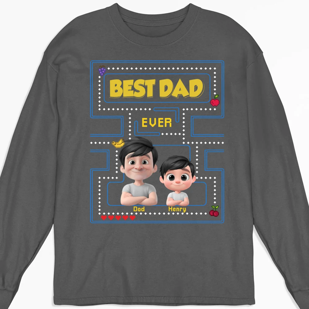 Daddy Gaming - Personalized Custom Shirt - Image 11