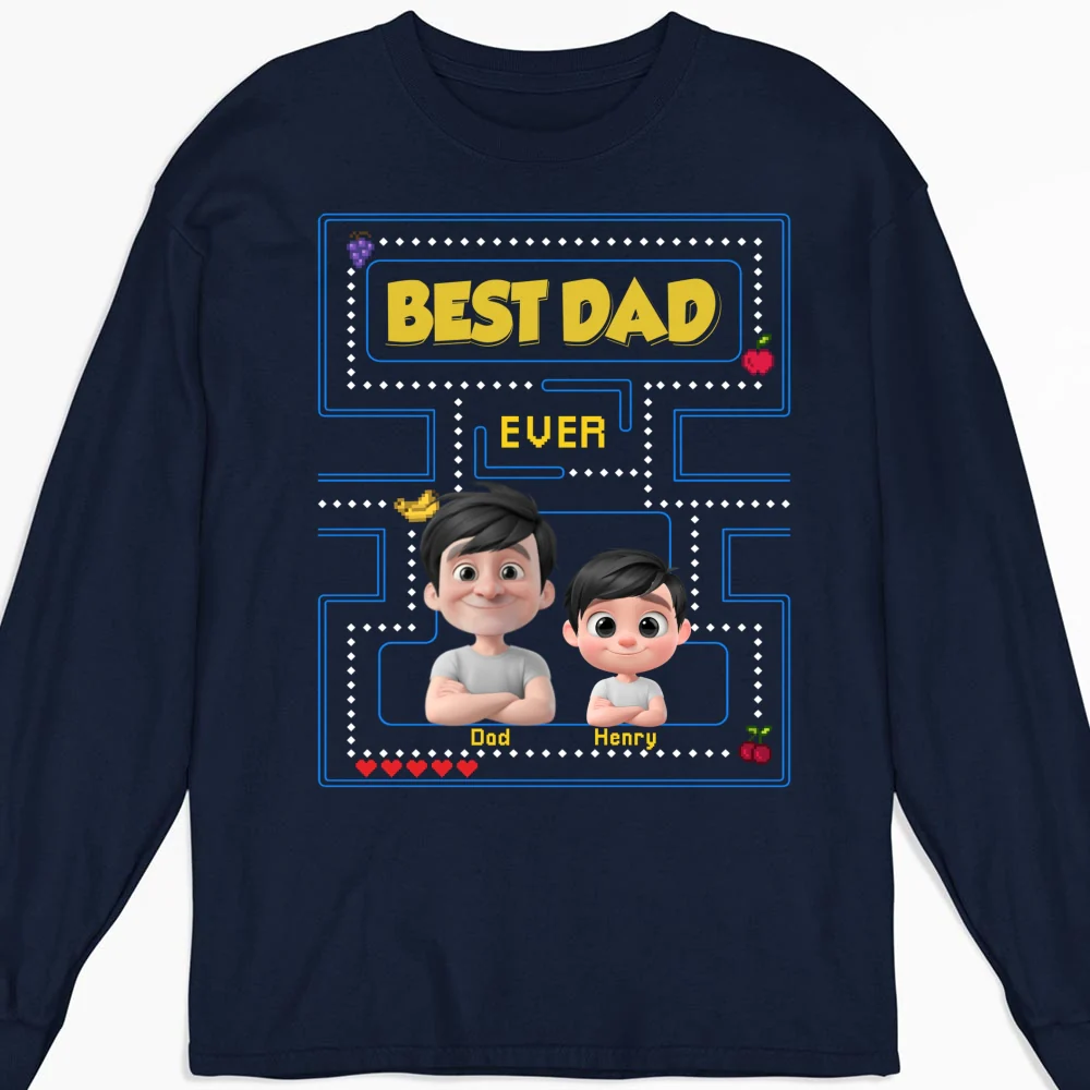Daddy Gaming - Personalized Custom Shirt - Image 12