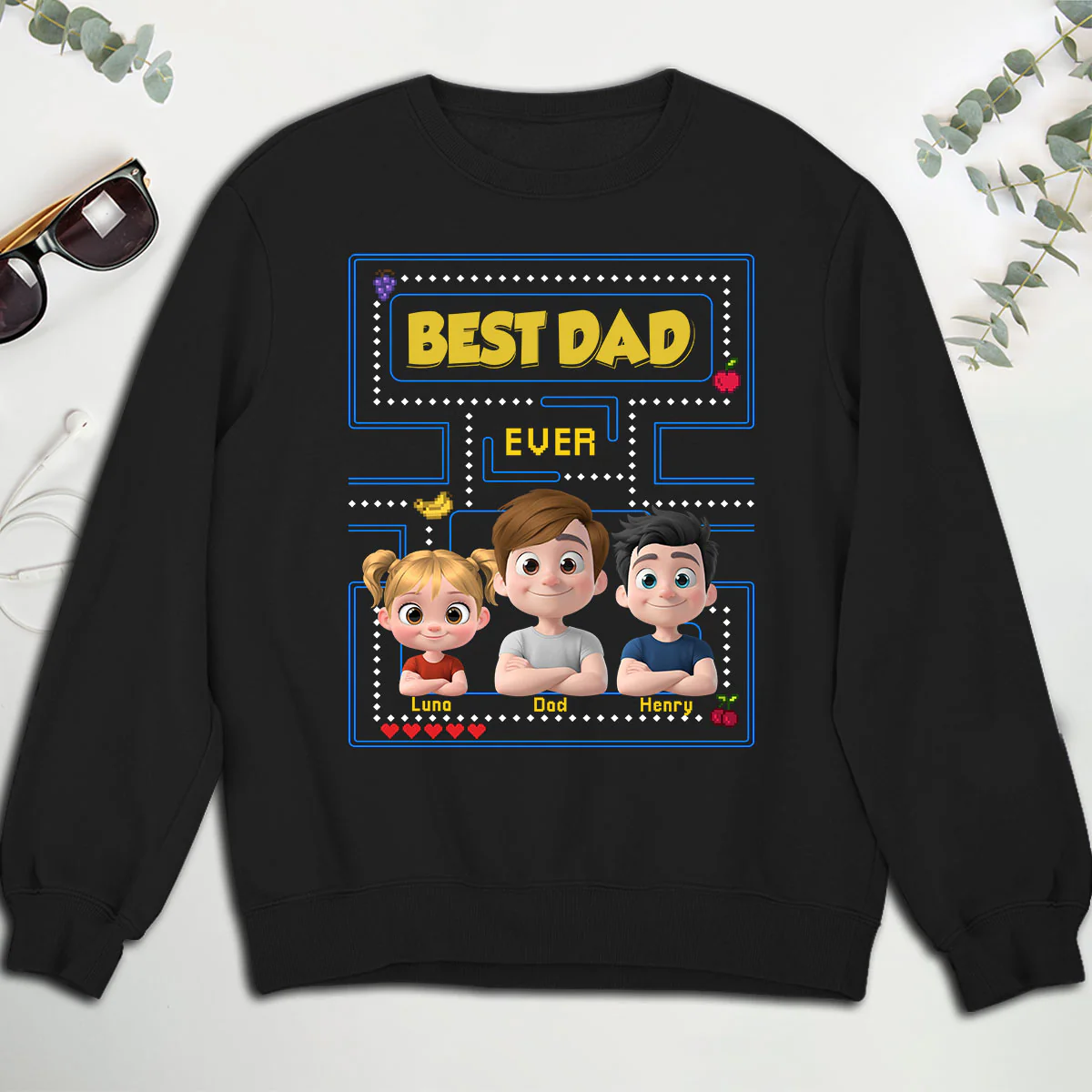 Daddy Gaming - Personalized Custom Shirt - Image 5