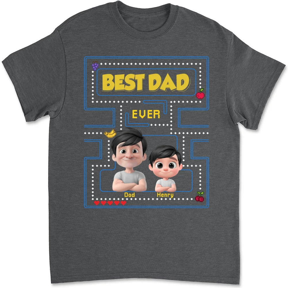 Daddy Gaming - Personalized Custom Shirt - Image 7