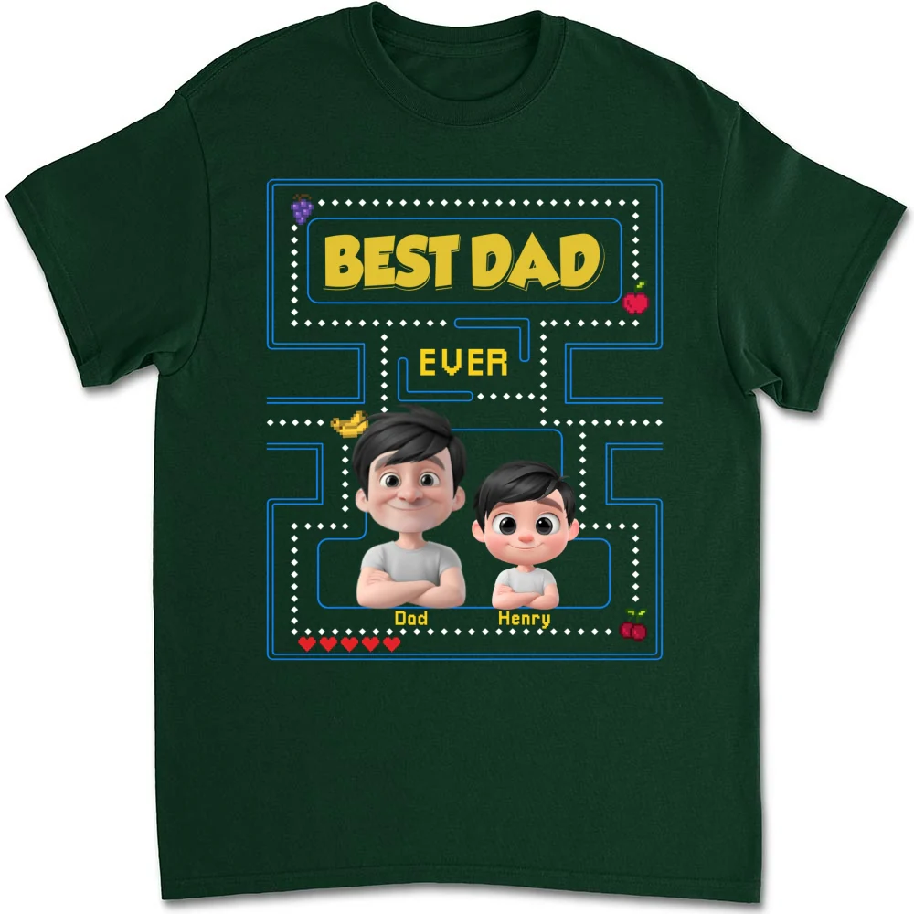 Daddy Gaming - Personalized Custom Shirt - Image 8