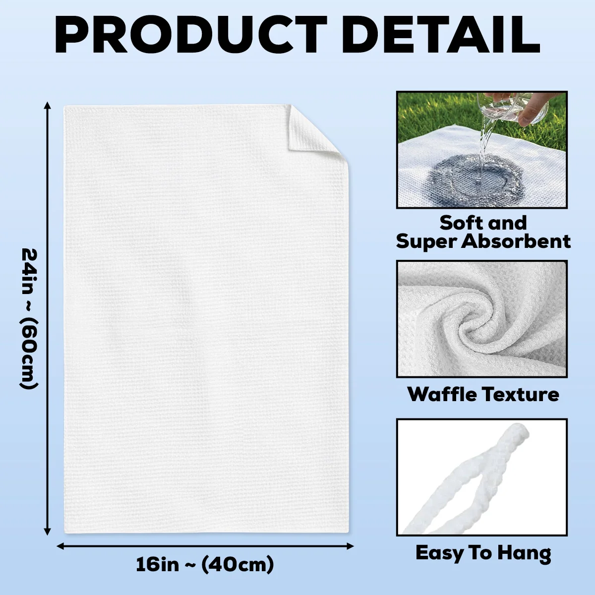 Daddy Is Grilling So We Better Step Back - Personalized Custom Kitchen Towel - Image 5