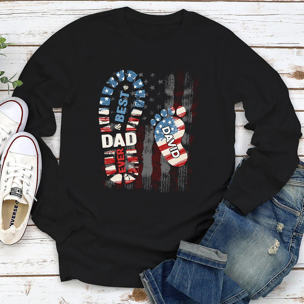Daddy Is The Best - Personalized Custom Shirt - Image 4