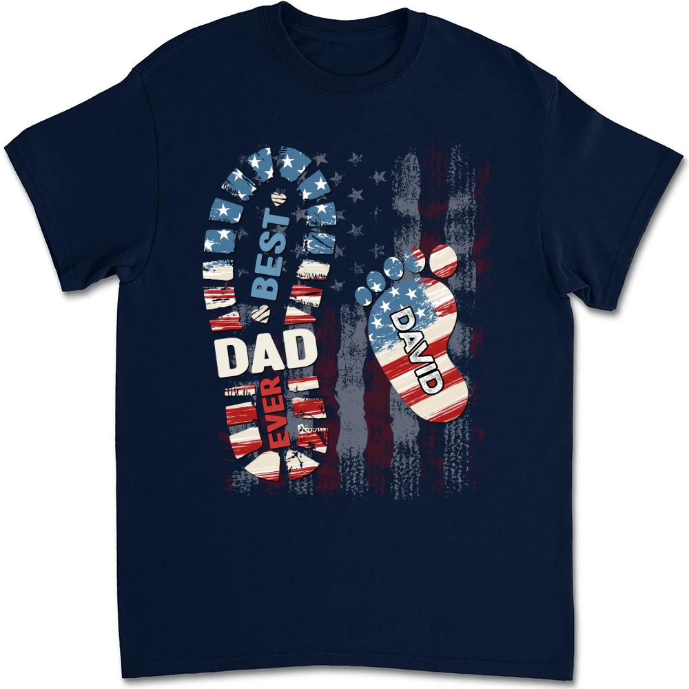 Daddy Is The Best - Personalized Custom Shirt - Image 9