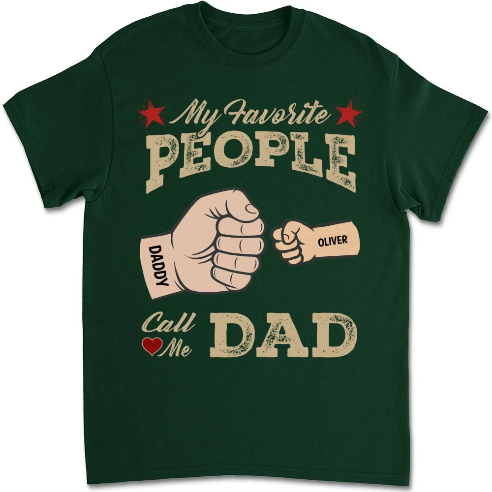 Daddy Team - Personalized Custom Shirt - Image 12