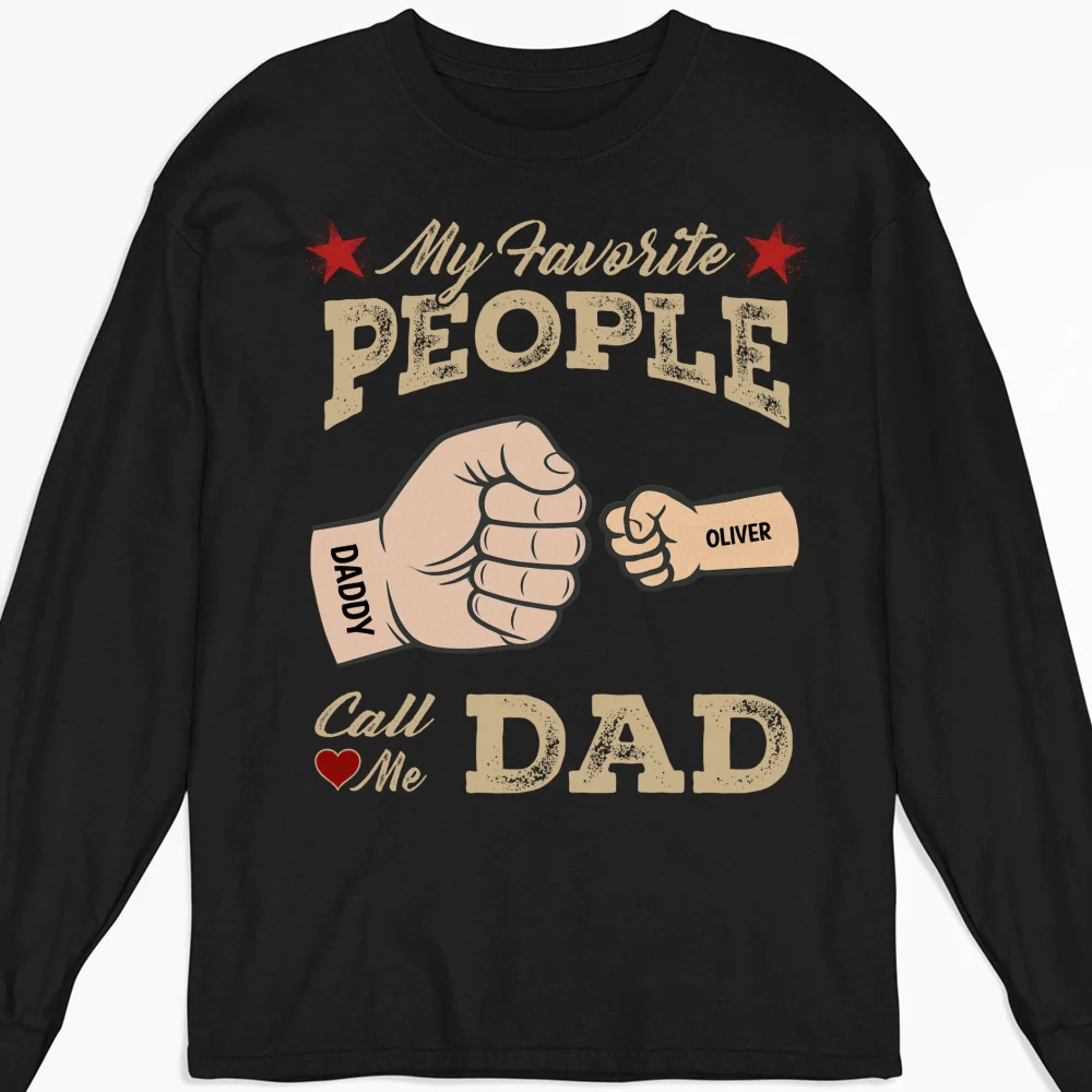 Daddy Team - Personalized Custom Shirt - Image 14