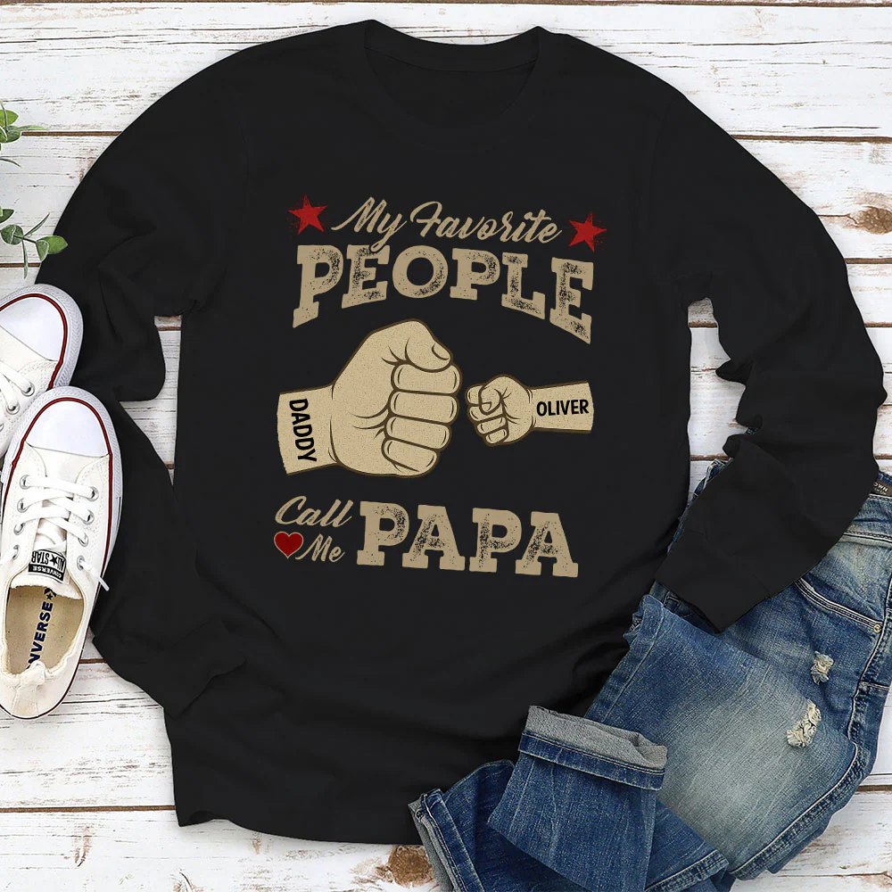 Daddy Team - Personalized Custom Shirt - Image 6