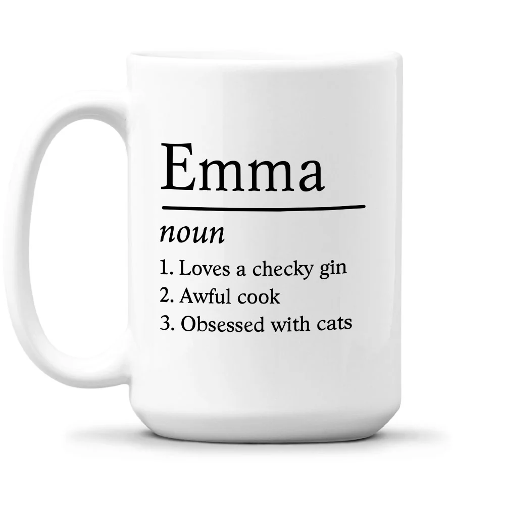 Definition Mug - Personalized Custom Coffee Mug - Image 4