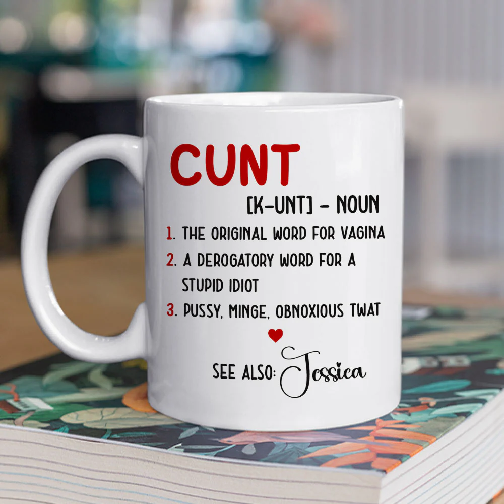 Definition Of An Idiot - Personalized Custom Coffee Mug - Image 2