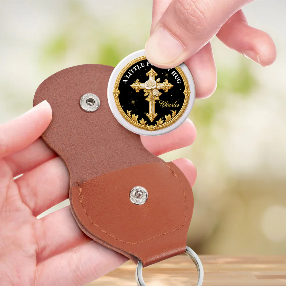 Delight Yourself In The Lord - Personalized Custom 3D Effect Pocket Hug - Image 3
