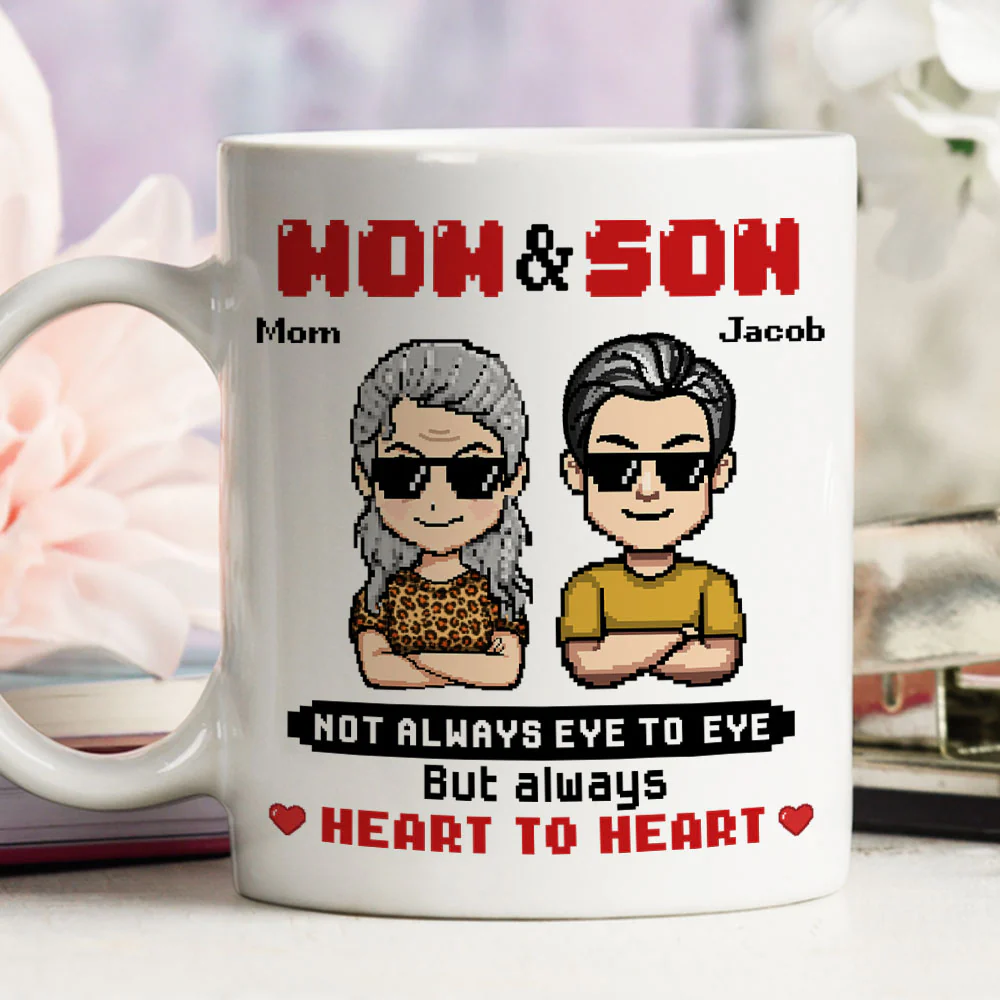 Different Views Same Love - Personalized Custom Coffee Mug - Image 4
