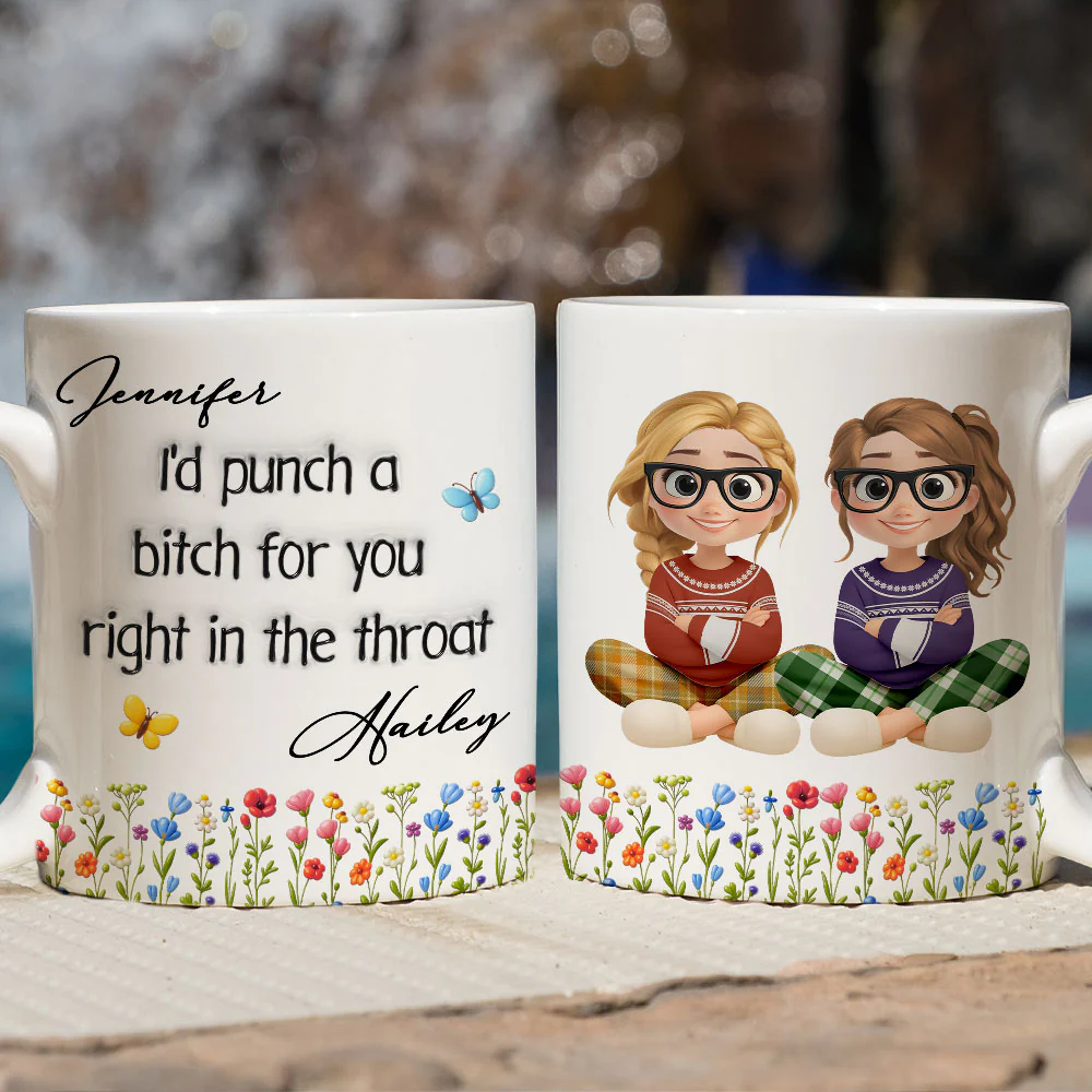 Do It For You -  Personalized Custom 3D Inflated Effect Mug - Image 3