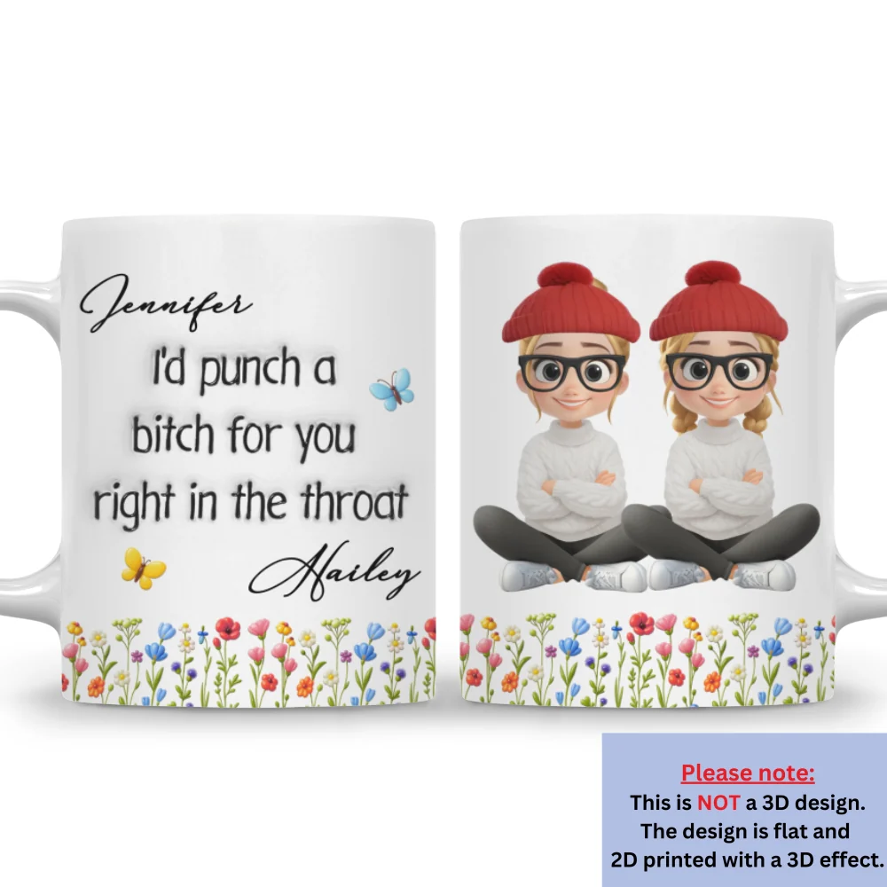 Do It For You -  Personalized Custom 3D Inflated Effect Mug - Image 7