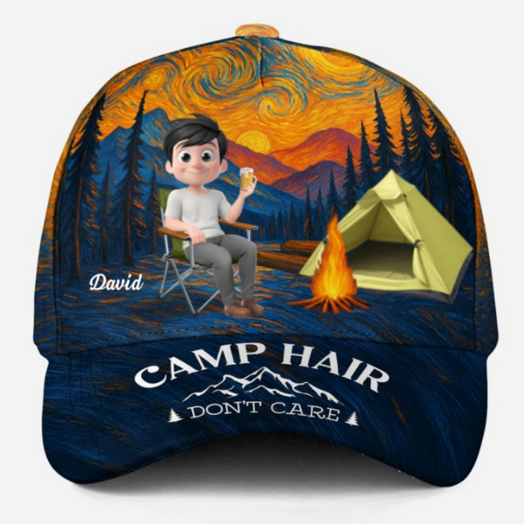 Do Not Care - Personalized Classic Cap - Image 7