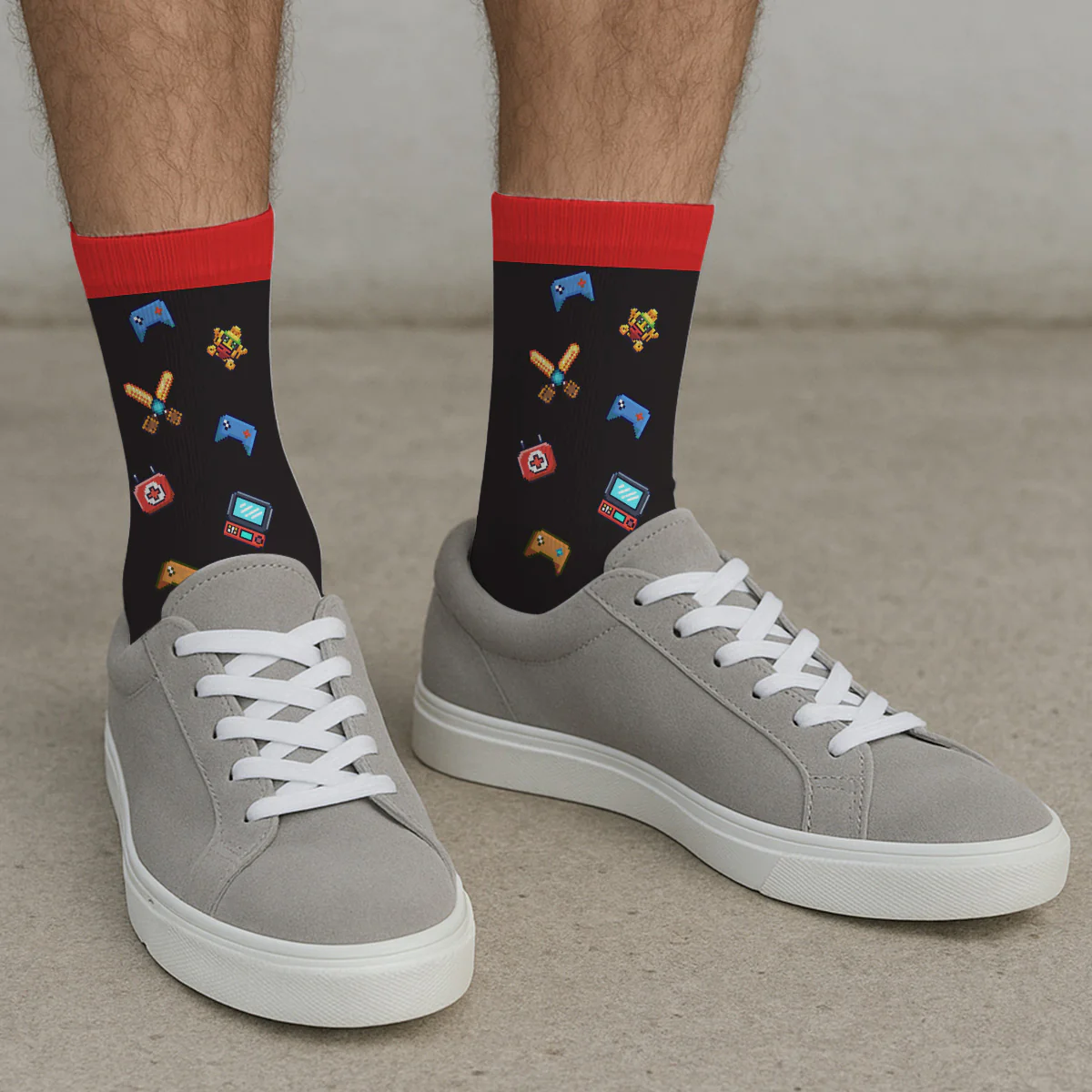 Do Not Disturb - Personalized Custom Crew Socks - Image 2