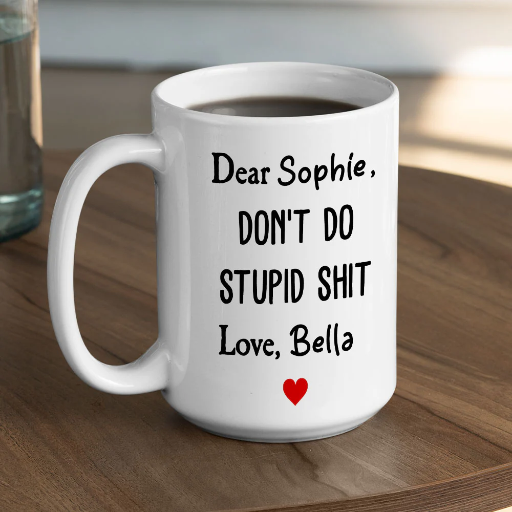 Do Not Do Bad Thing - Personalized Custom Coffee Mug - Image 5