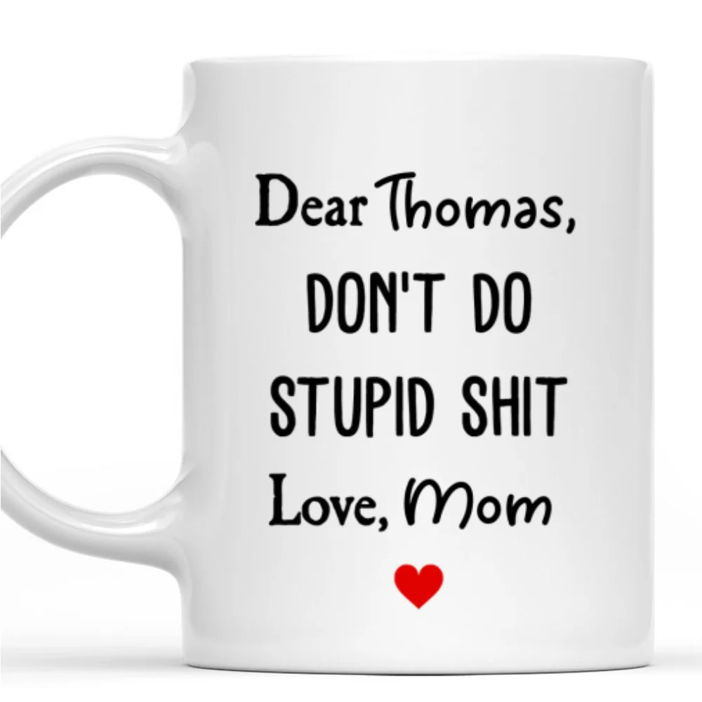 Do Not Do Bad Thing - Personalized Custom Coffee Mug - Image 7