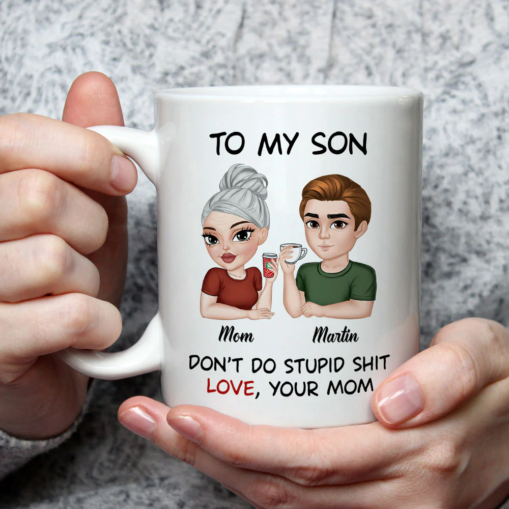 Do Not Do Stupid Things - Personalized Custom Coffee Mug - Image 3