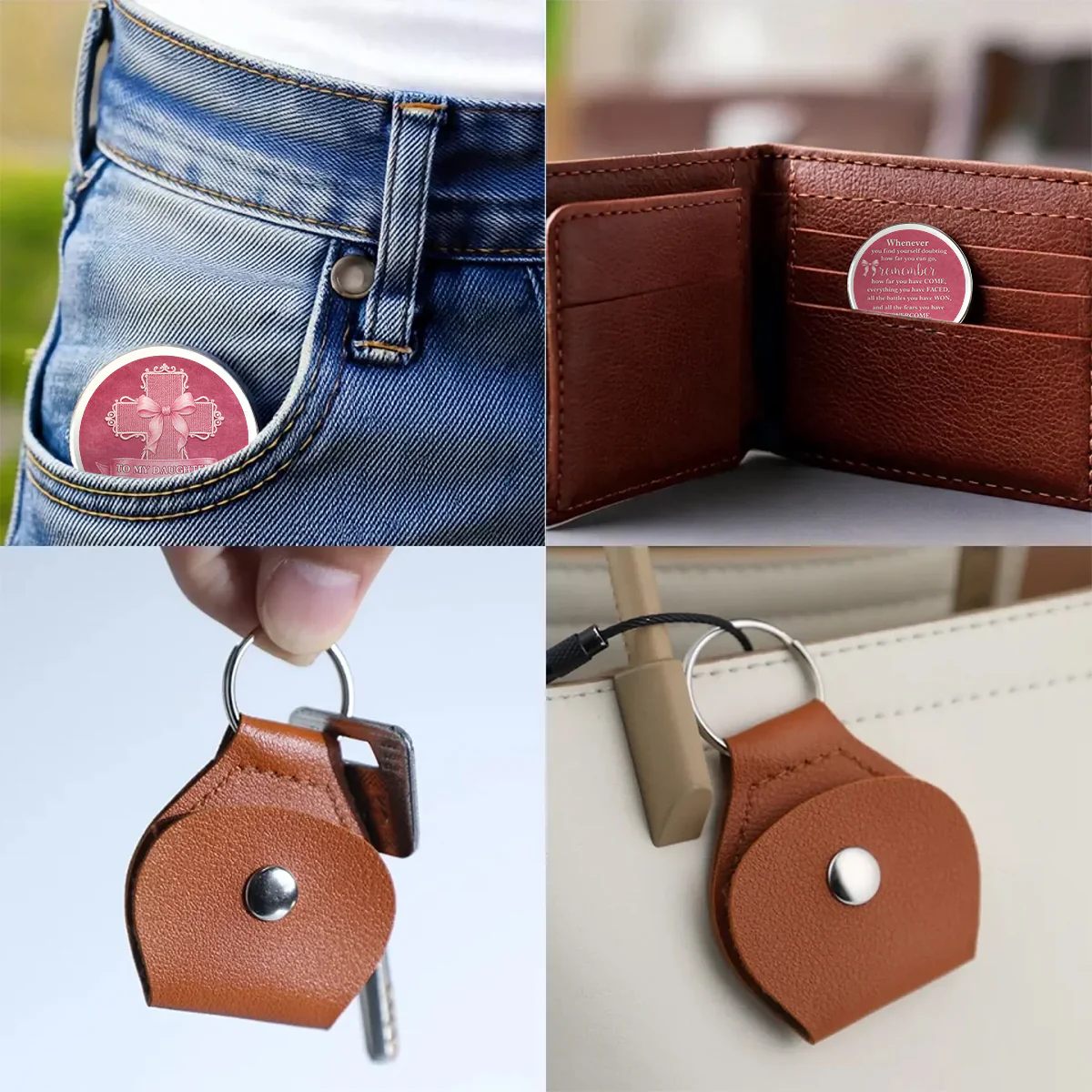 Do Not Ever Doubt Yourself - Personalized Custom Pocket Hug - Image 4
