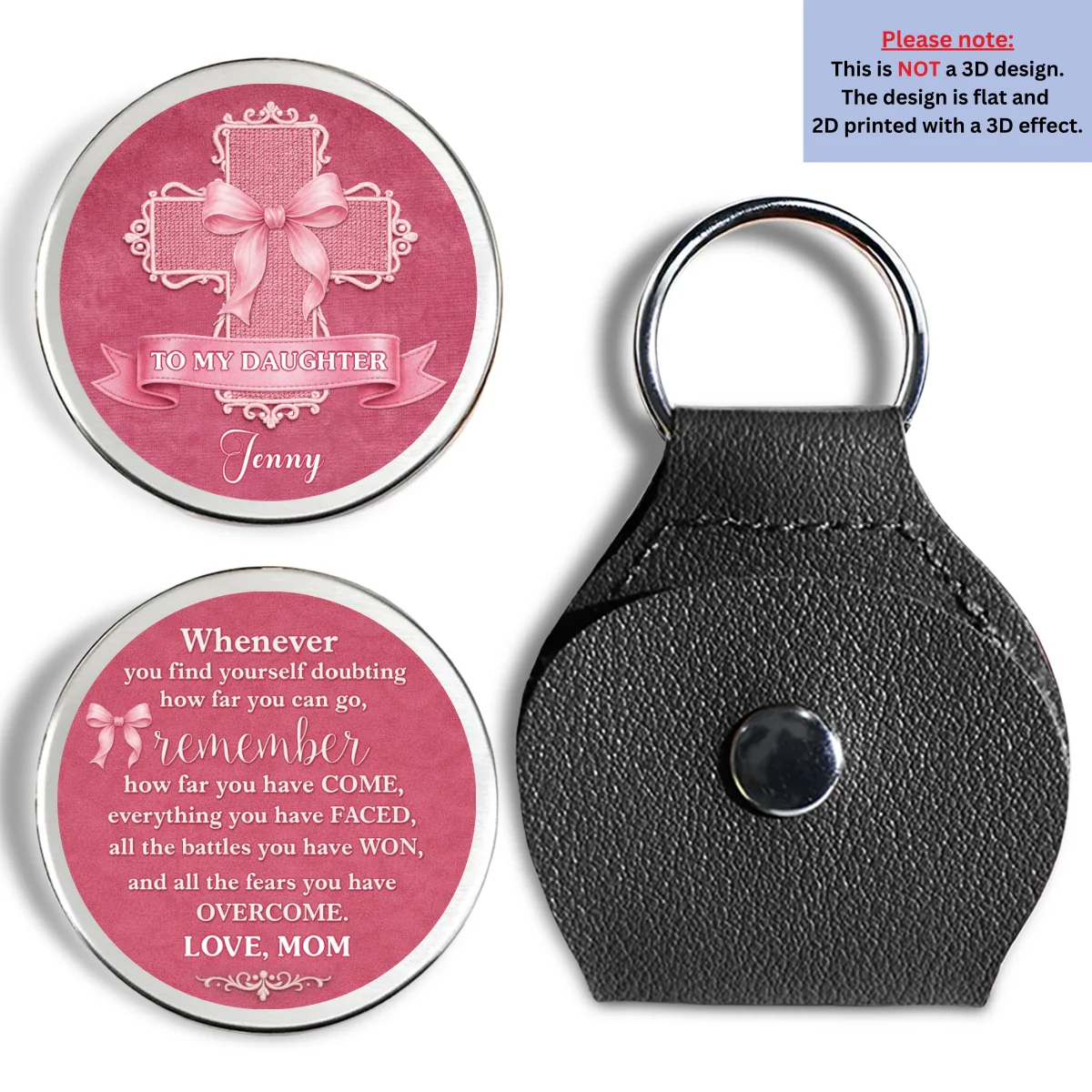 Do Not Ever Doubt Yourself - Personalized Custom Pocket Hug - Image 6