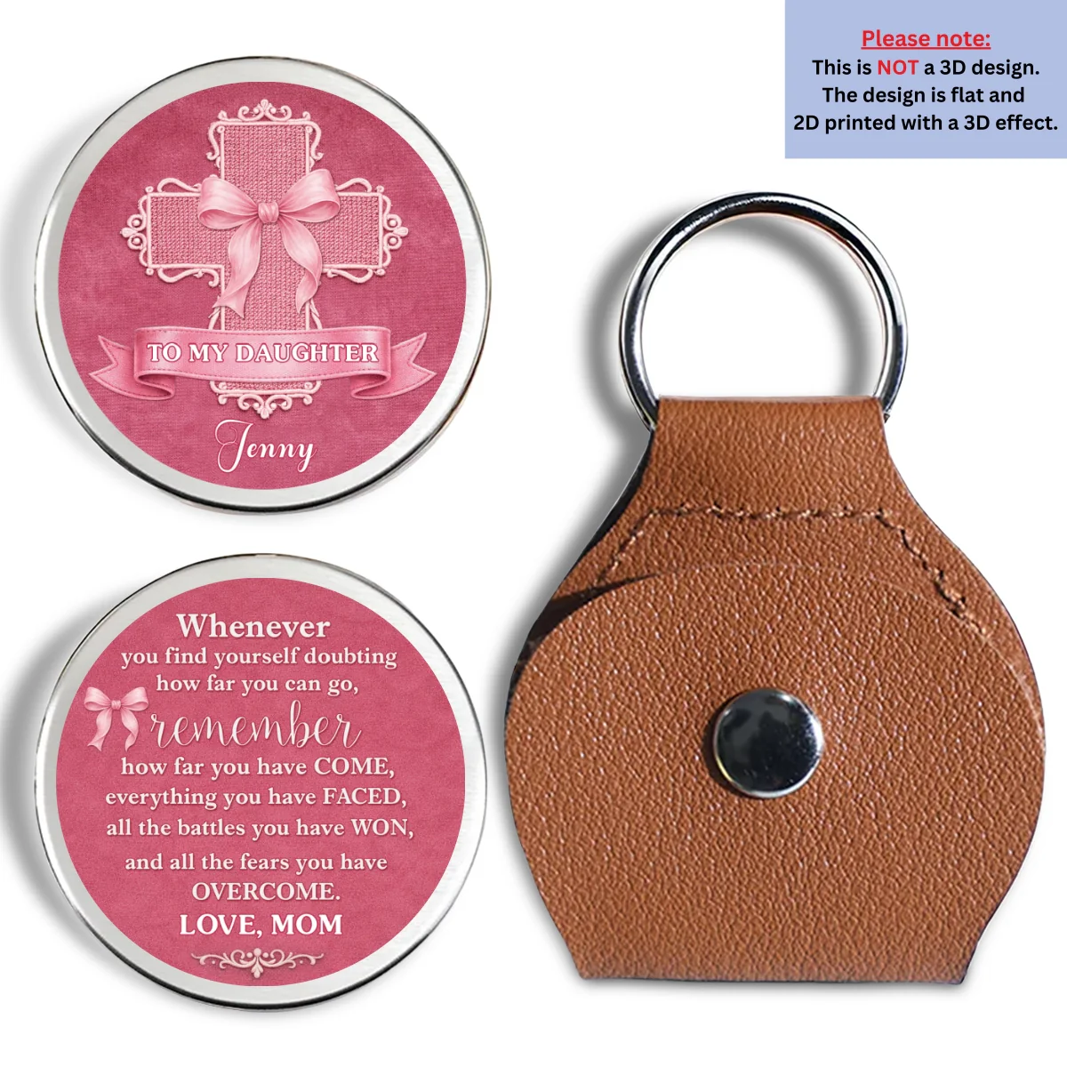 Do Not Ever Doubt Yourself - Personalized Custom Pocket Hug - Image 7