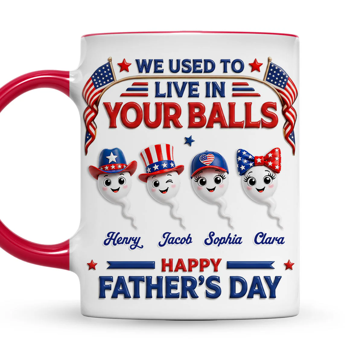 Do You Remember Us - Personalized Custom 3D Effect Accent Mug