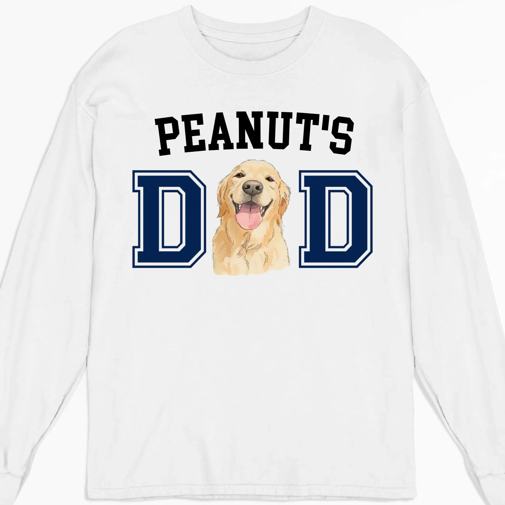 Dog Daddy Sketch - Personalized Custom T-Shirt - Image 12
