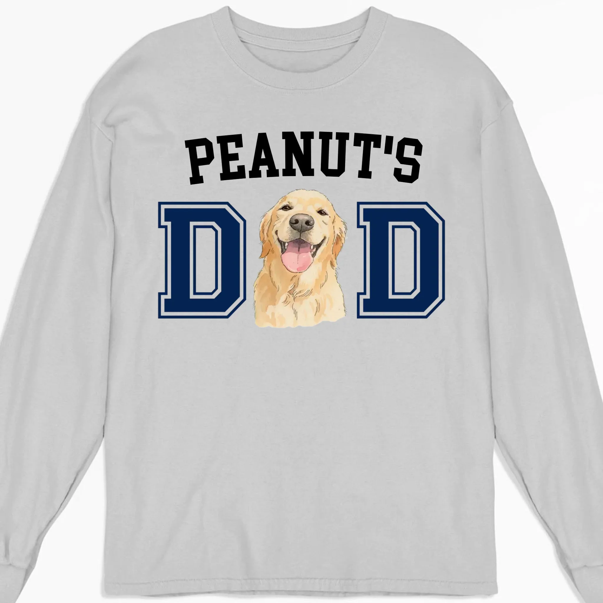 Dog Daddy Sketch - Personalized Custom T-Shirt - Image 13