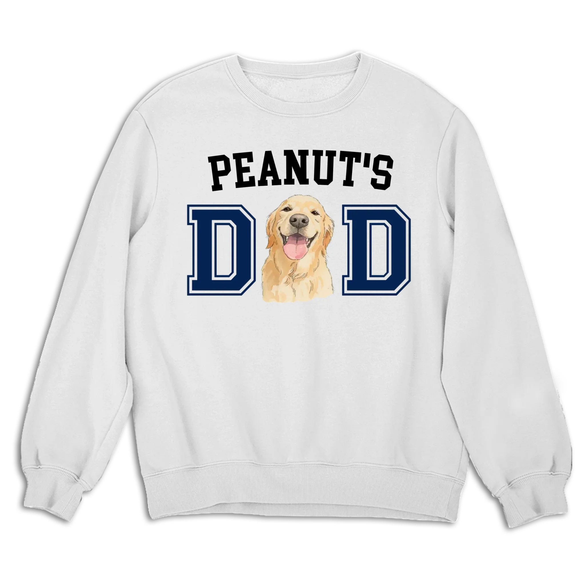 Dog Daddy Sketch - Personalized Custom T-Shirt - Image 15
