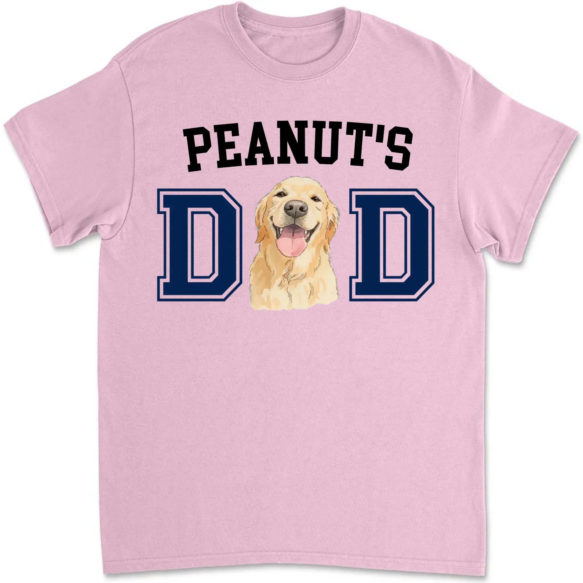 Dog Daddy Sketch - Personalized Custom T-Shirt - Image 9