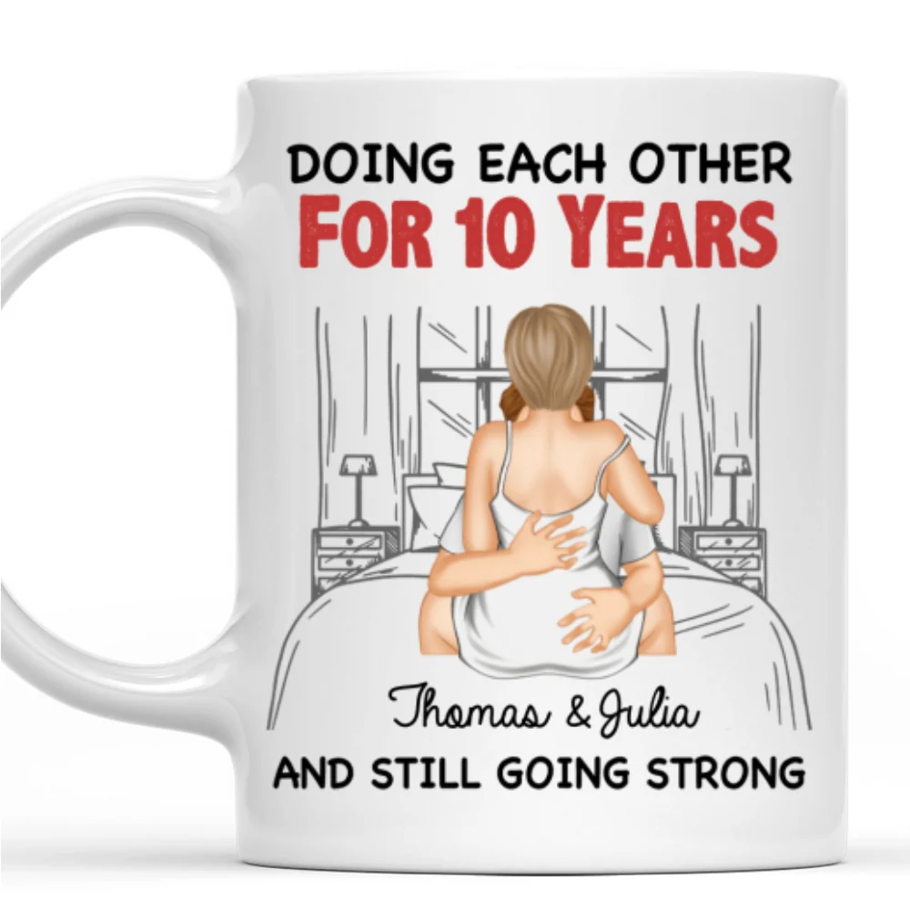 Doing Each Other For Years - Personalized Custom Coffee Mug - Image 8