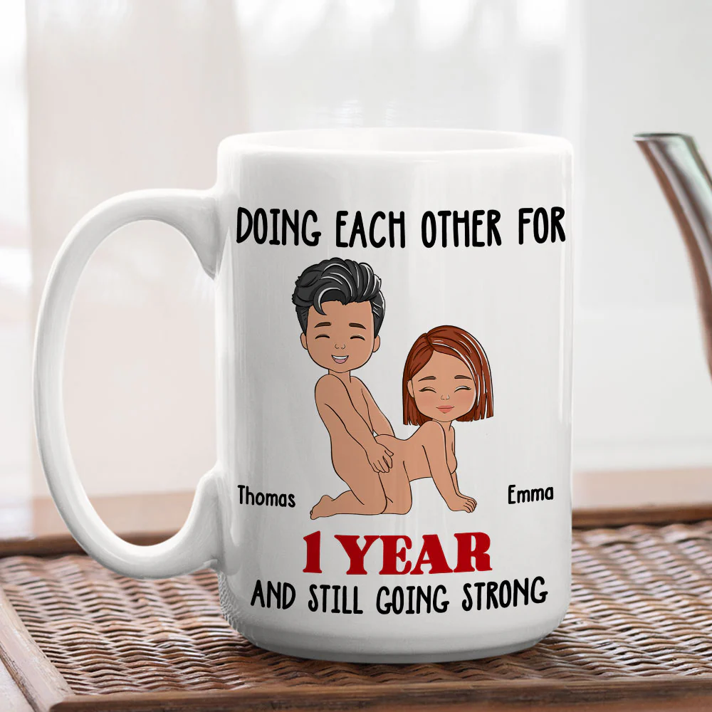 Doing Each Other For Years - Personalized Custom Coffee Mug - Image 5