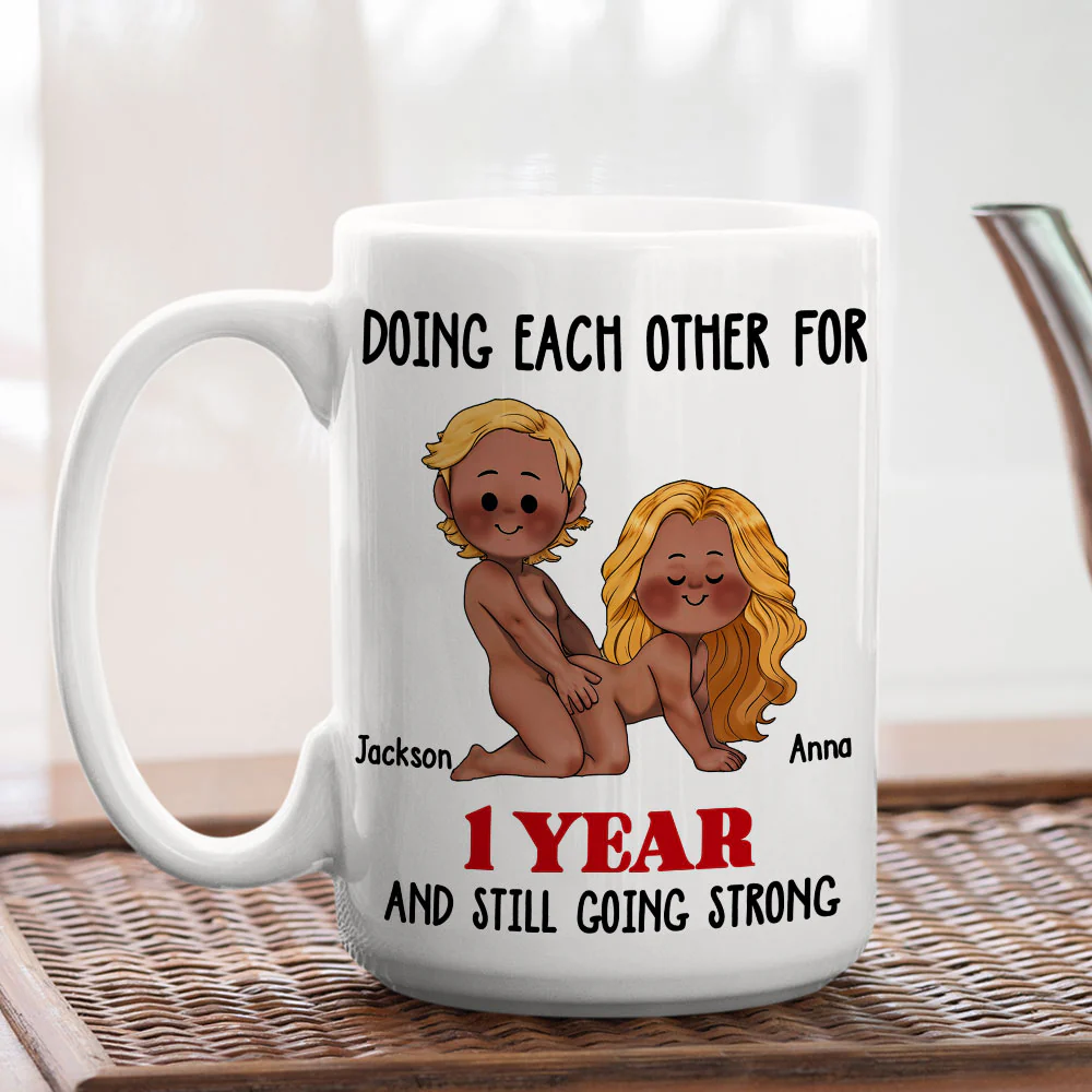Doing Each Other - Personalized Custom Coffee Mug - Image 5