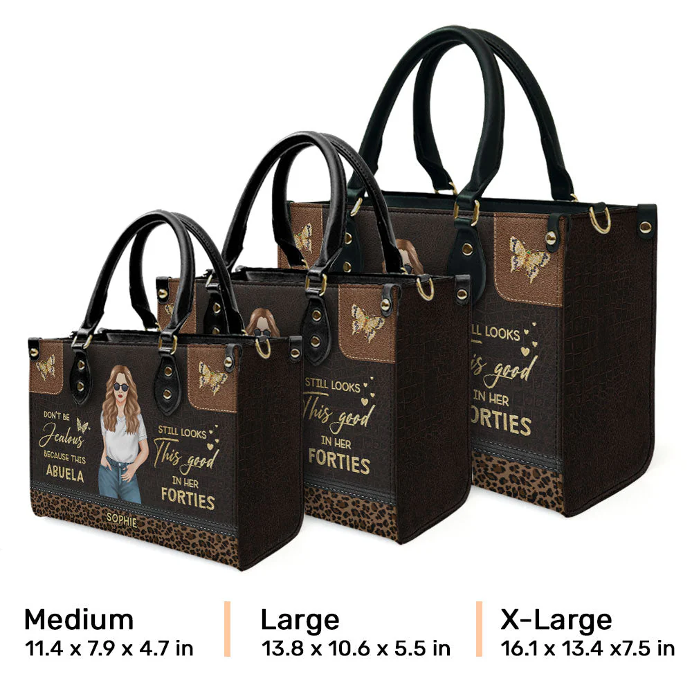 Dont Be Jealous - Personalized Custom Leather Bag - Image 2