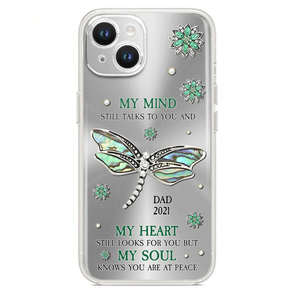 Dragonfly My Mind My Heart My Soul - Personalized Custom Phone Case - Image 17