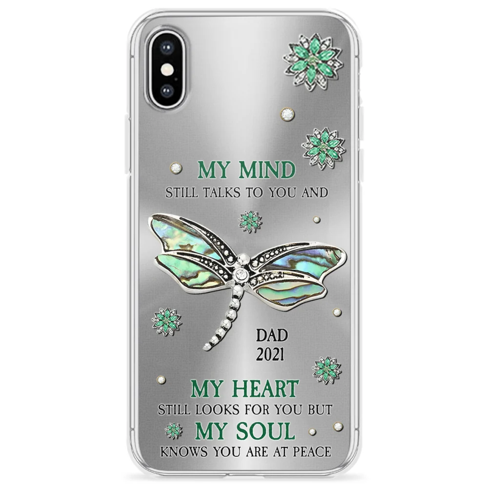 Dragonfly My Mind My Heart My Soul - Personalized Custom Phone Case - Image 25