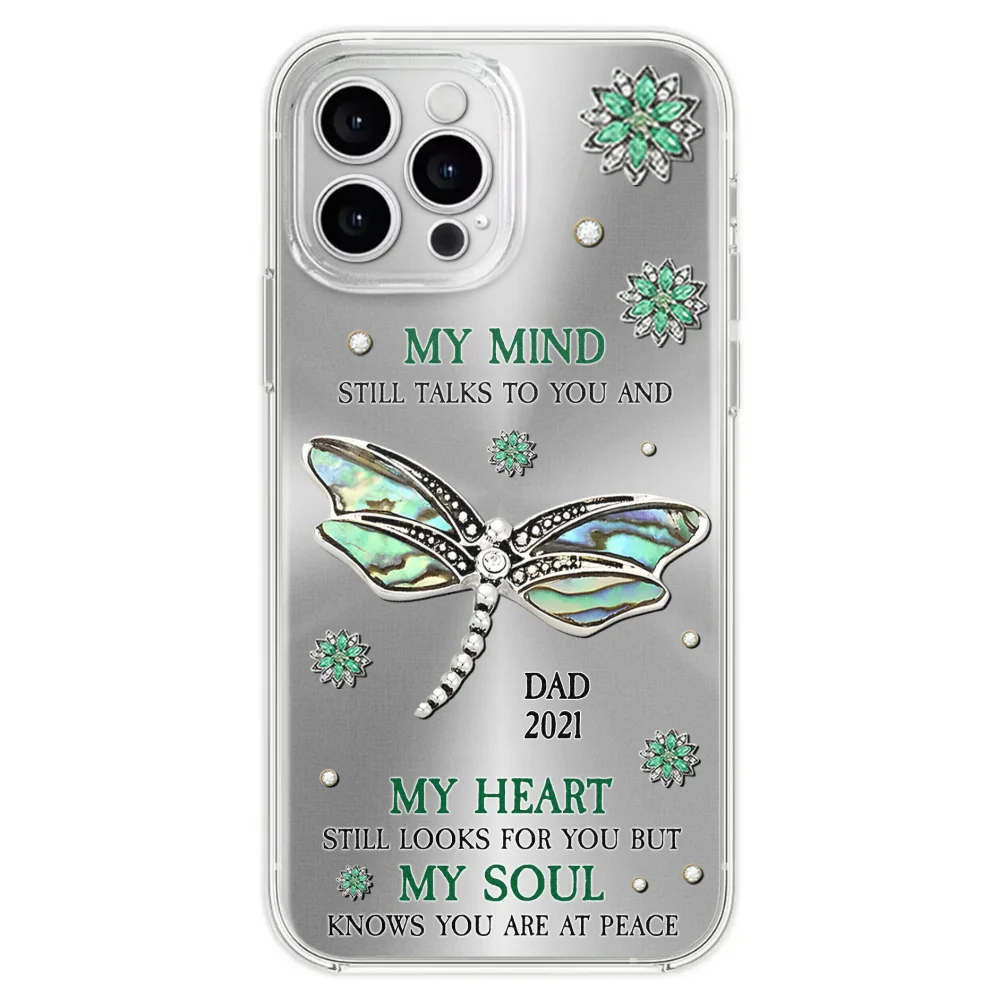 Dragonfly My Mind My Heart My Soul - Personalized Custom Phone Case - Image 27