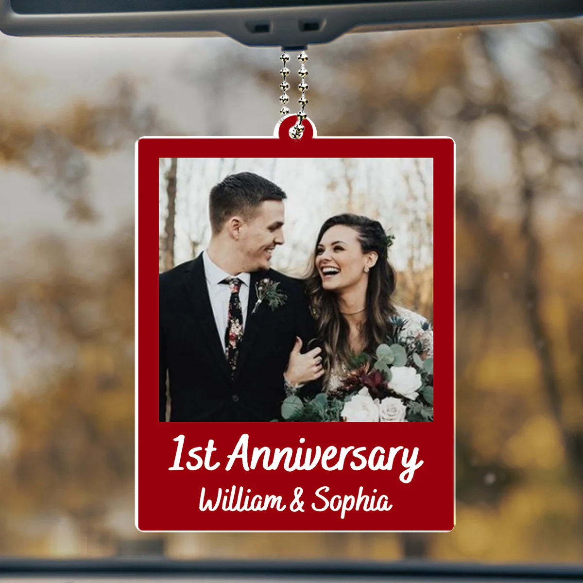 Drive Safe - Personalized Custom Car Ornament - Image 2