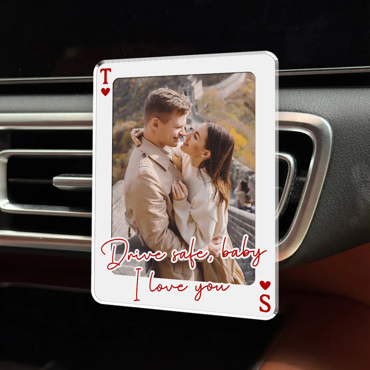 Drive Safe - Personalized Custom Car Vent Clip - Image 2