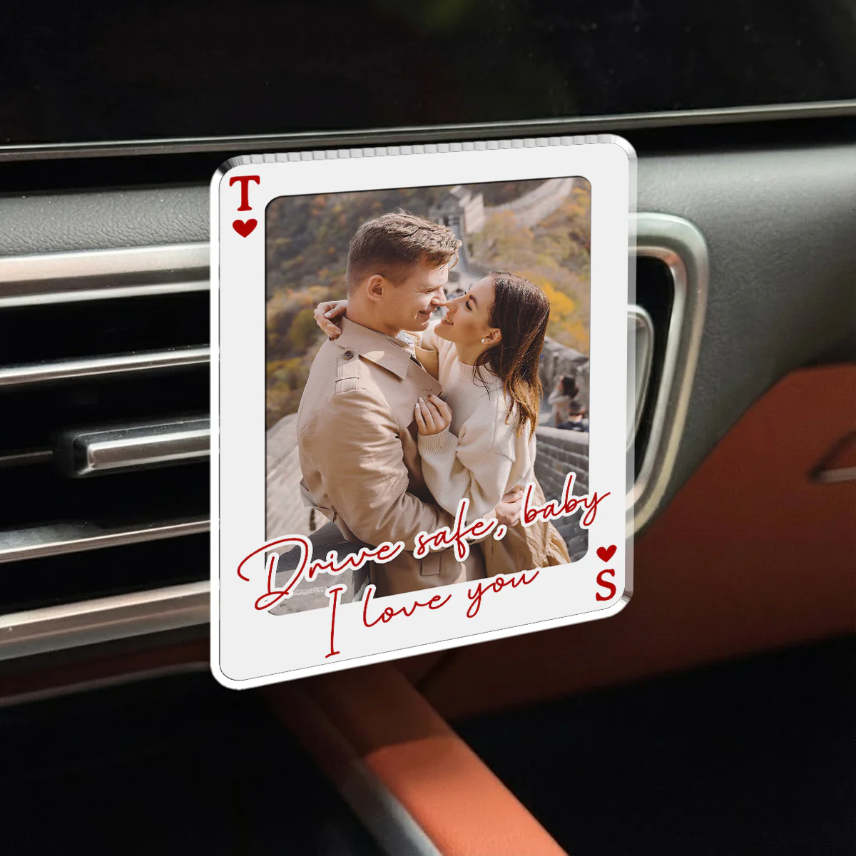 Drive Safe - Personalized Custom Car Vent Clip - Image 4