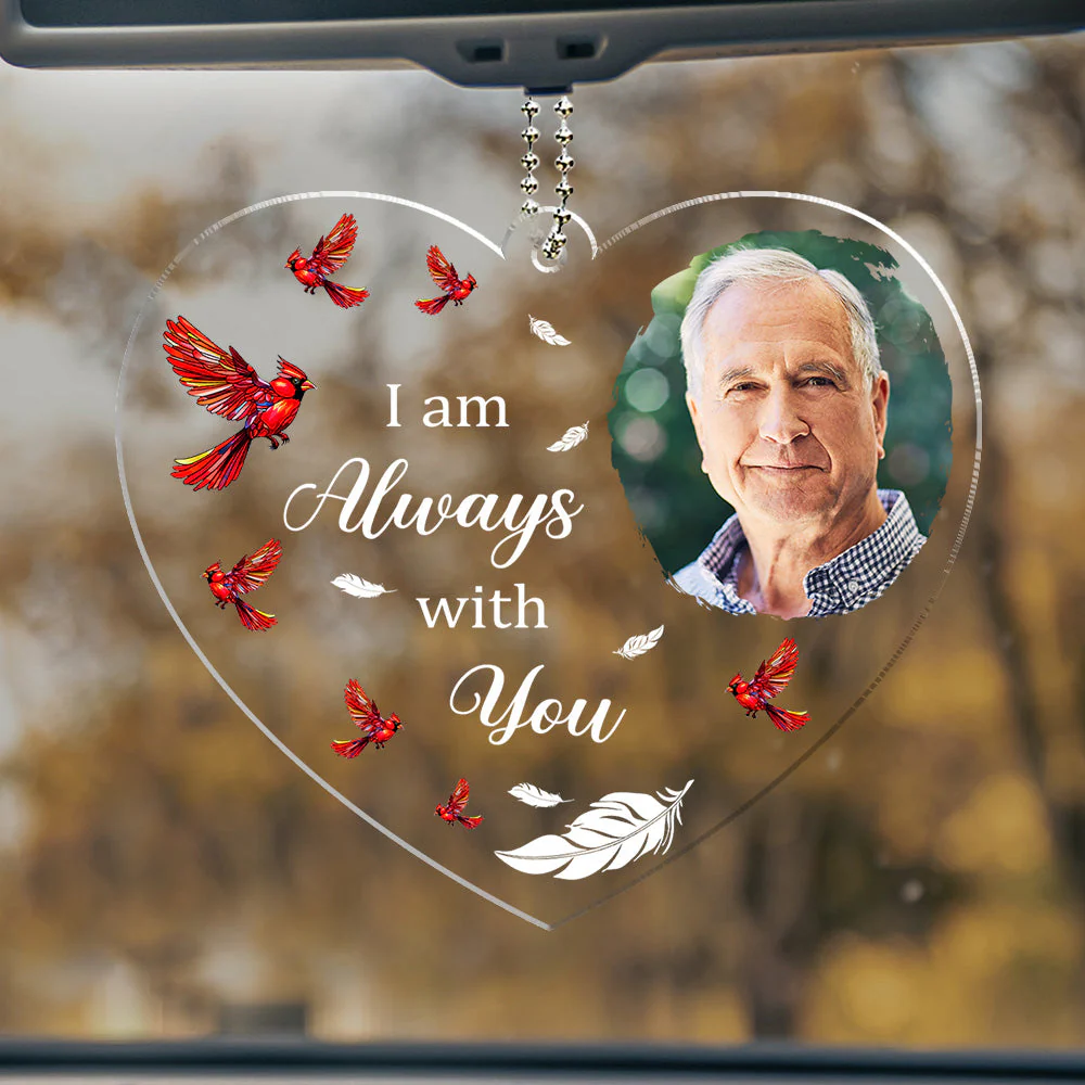 Drive With My Dad - Personalized Acrylic Car Ornament - Image 2
