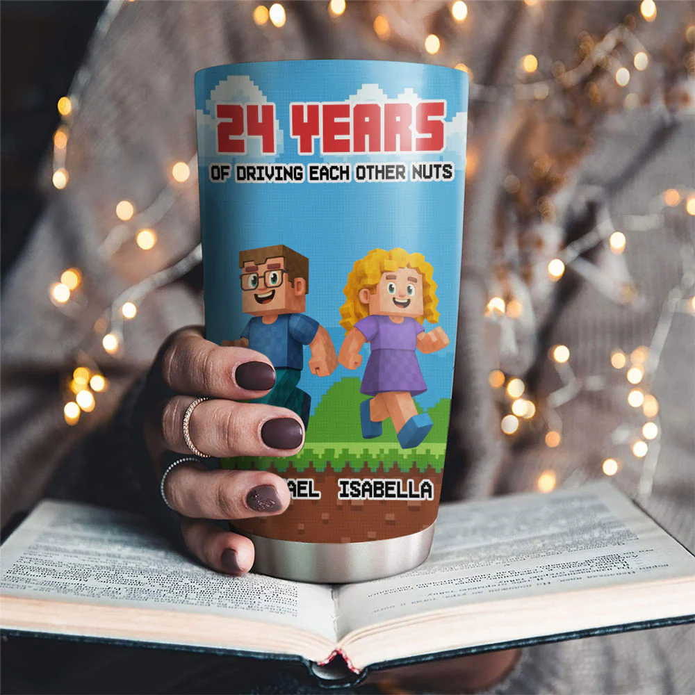 Drived Nuts For - Personalized Custom Tumbler - Image 2