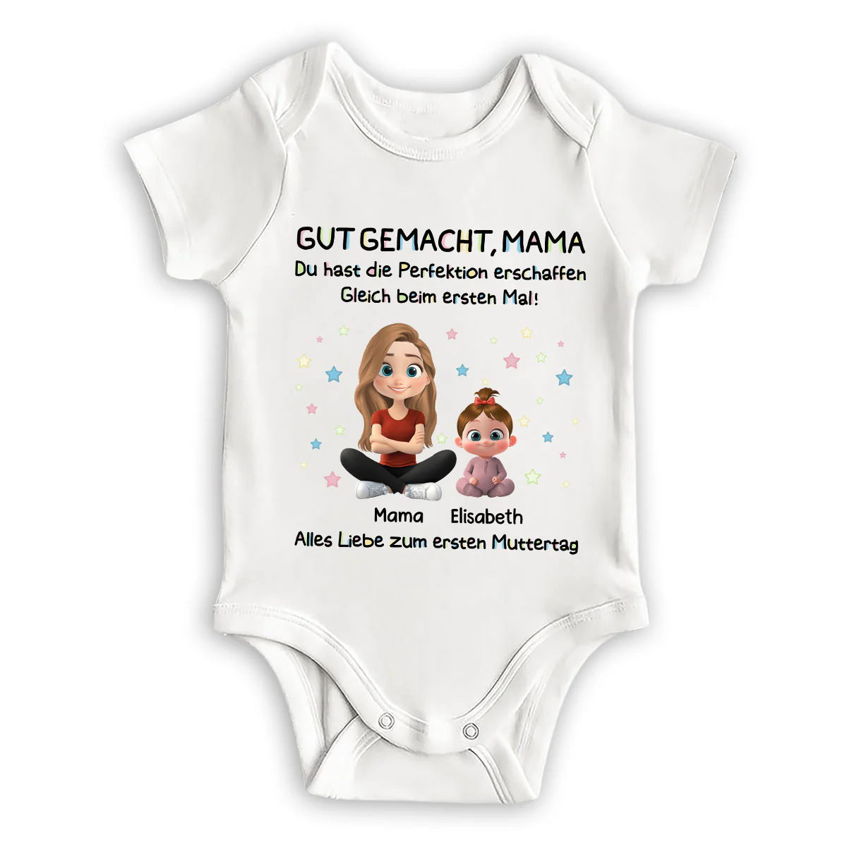 Du hast Perfektion erschaffen – Personalisiertes Baby-Body