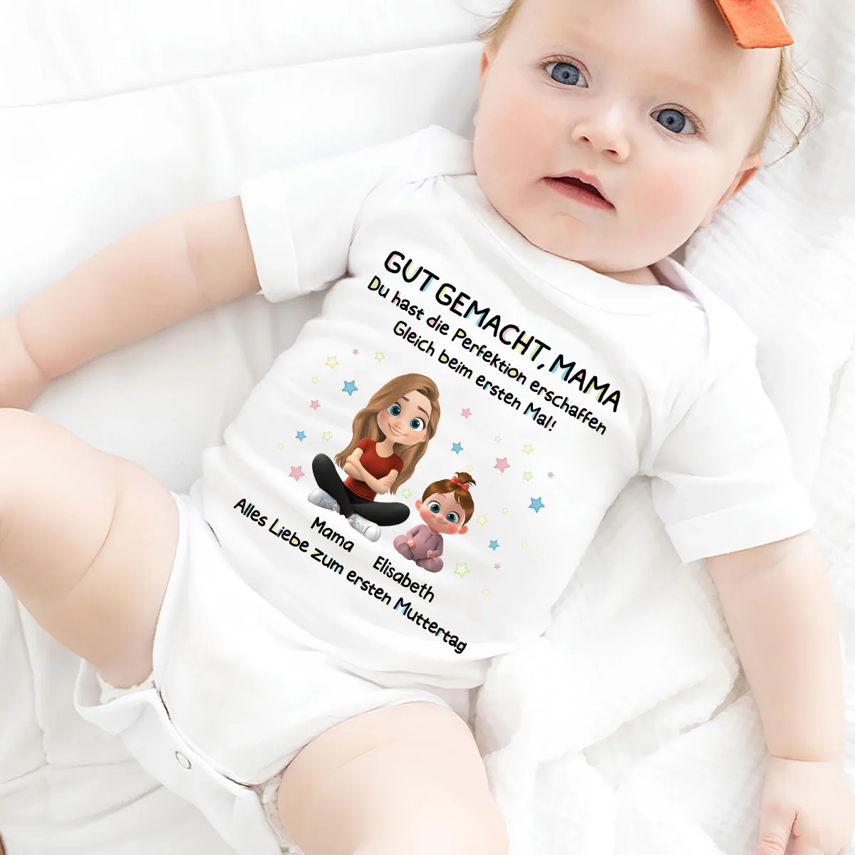 Du hast Perfektion erschaffen – Personalisiertes Baby-Body - Image 2