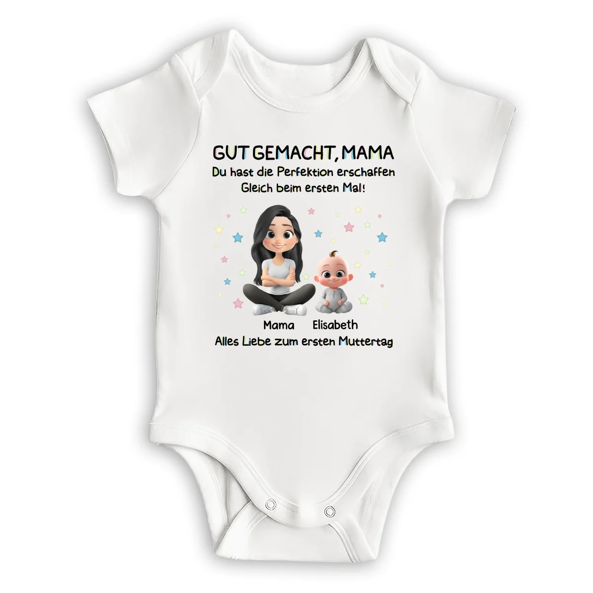 Du hast Perfektion erschaffen – Personalisiertes Baby-Body - Image 6